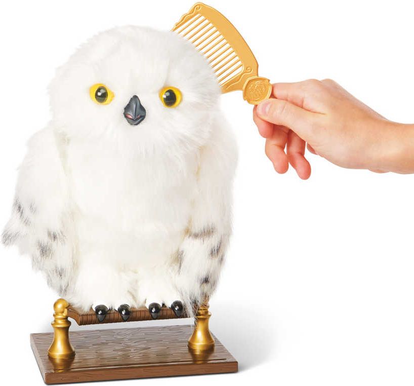 SPIN MASTER PLYŠ Sova Hedvika (Harry Potter) interaktivní na baterie Zvuk - obrázek 4