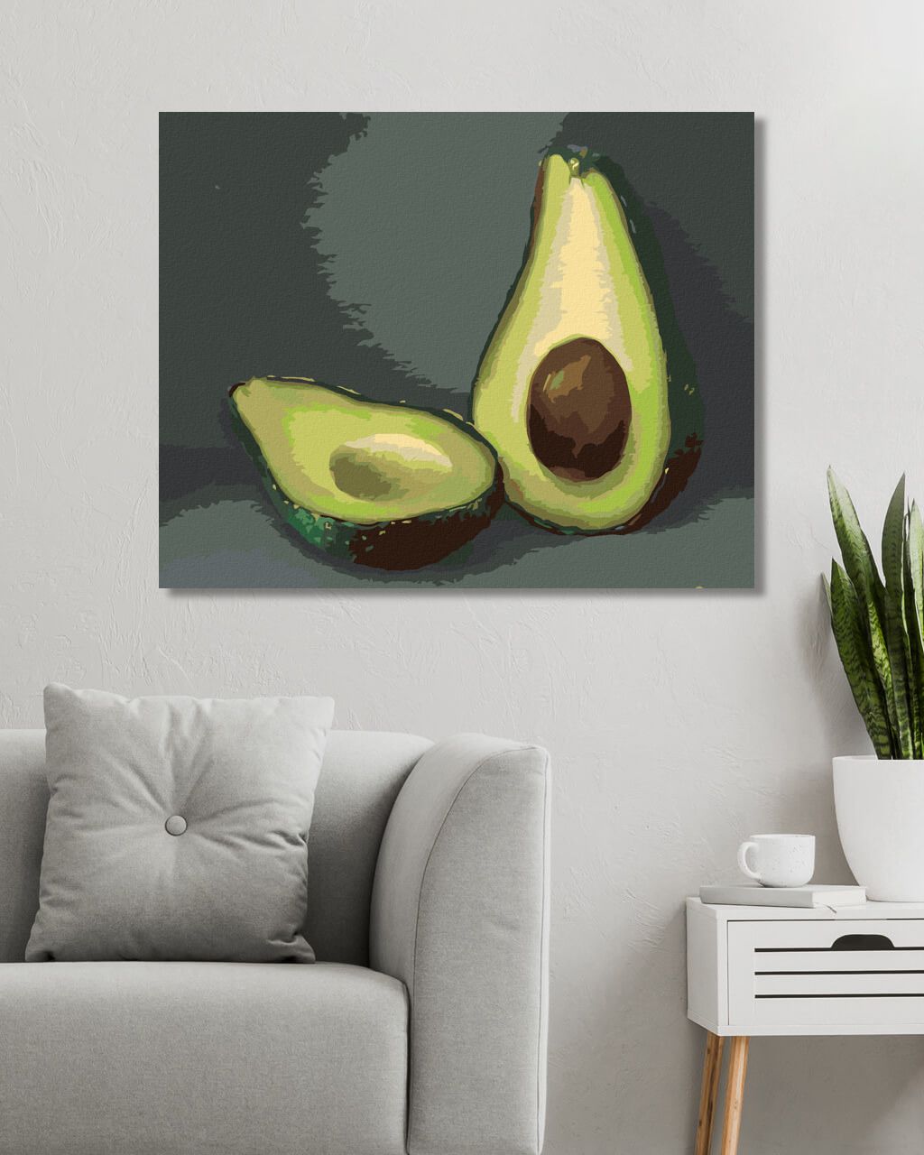 zuty Malování podle čísel - AVOKÁDO 4 (MYROSLAVA VOLOSCHUK) - Rozměr: 40x50 cm, Rámování: Varianta: bez rámu a bez vypnutí plátna - obrázek 7