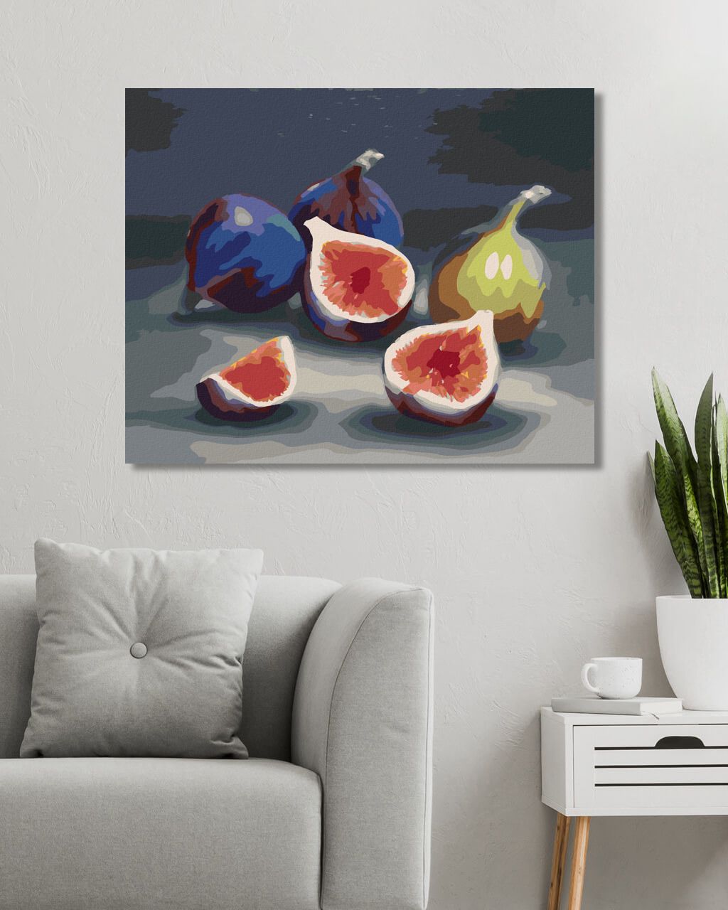 zuty Malování podle čísel - FÍK 1 (MYROSLAVA VOLOSCHUK) - Rozměr: 40x50 cm, Rámování: Varianta: vypnuté plátno na rám - obrázek 2