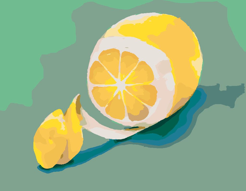 zuty Malování podle čísel - CITRÓN 2 (MYROSLAVA VOLOSCHUK) - Rozměr: 40x50 cm, Rámování: Varianta: vypnuté plátno na rám - obrázek 3
