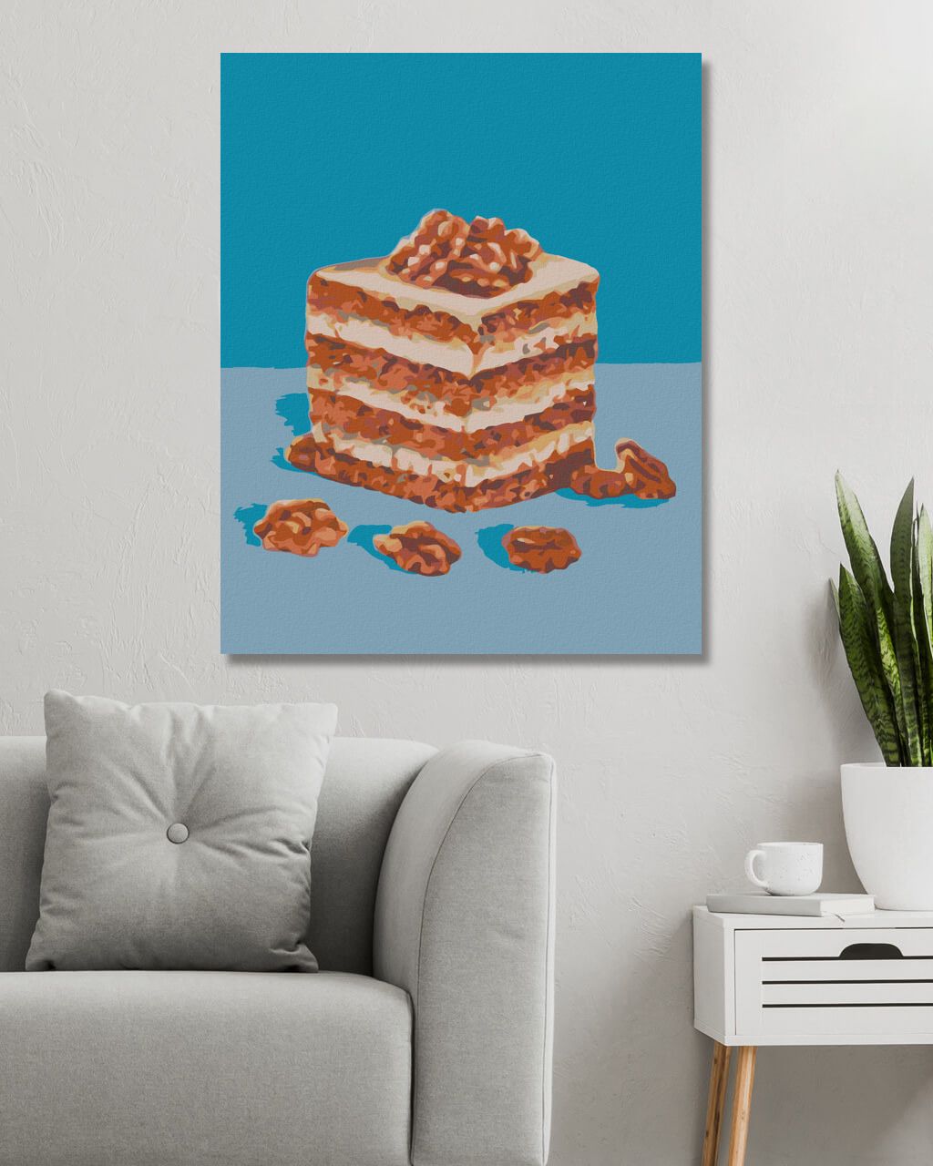 zuty Malování podle čísel - MEDOVNÍK (MYROSLAVA VOLOSCHUK) - Rozměr: 40x50 cm, Rámování: Varianta: vypnuté plátno na rám - obrázek 5