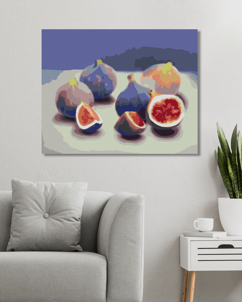 zuty Malování podle čísel - FÍK 2 (MYROSLAVA VOLOSCHUK) - Rozměr: 40x50 cm, Rámování: Varianta: vypnuté plátno na rám - obrázek 4