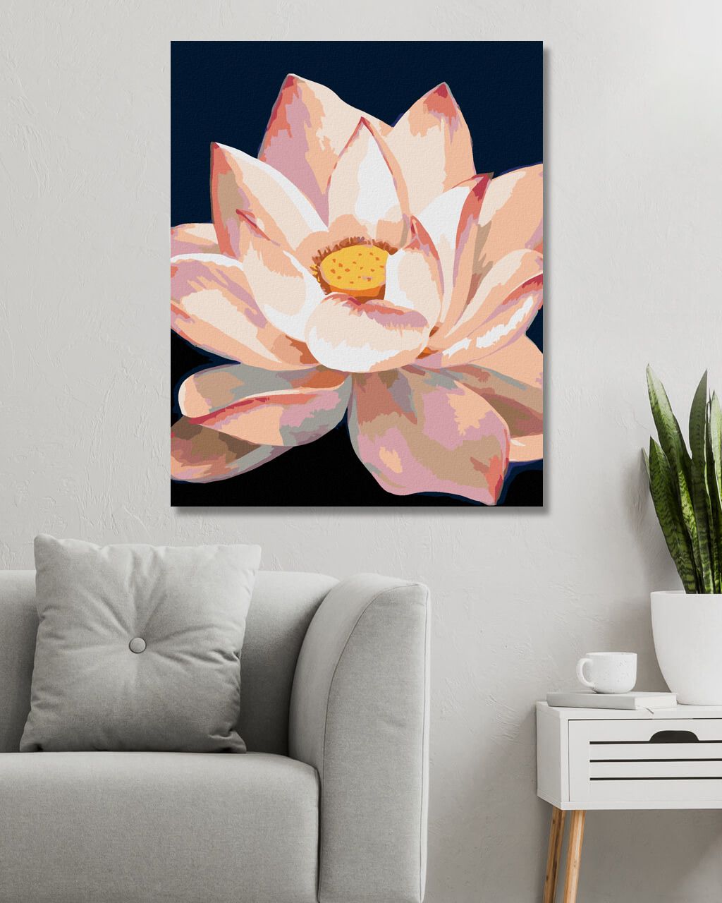 zuty Malování podle čísel - LEKNÍN (MYROSLAVA VOLOSCHUK) - Rozměr: 40x50 cm, Rámování: Varianta: bez rámu a bez vypnutí plátna - obrázek 8