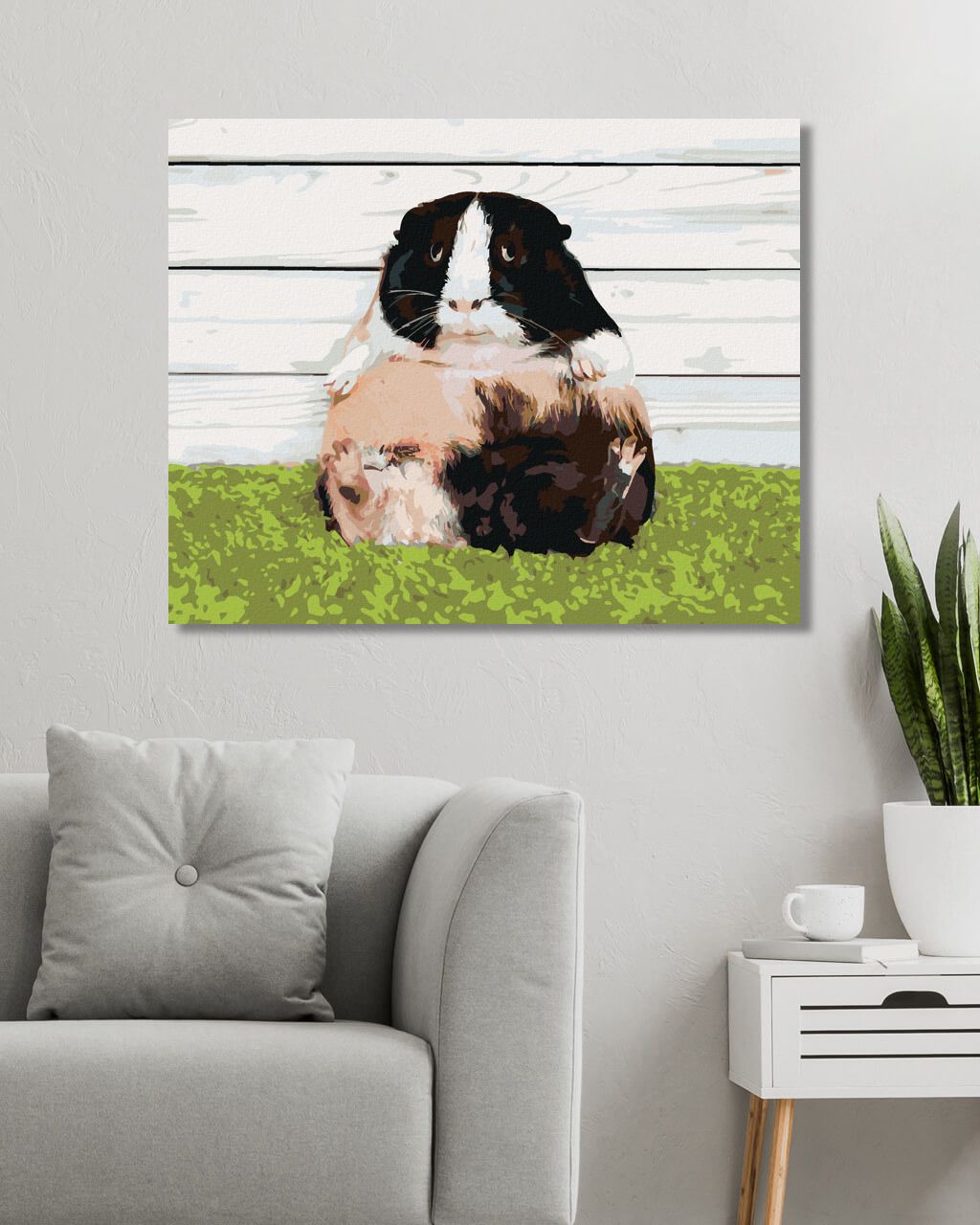 zuty Malování podle čísel - LÍNÉ MORČE - Rozměr: 40x50 cm, Rámování: Varianta: vypnuté plátno na rám - obrázek 9