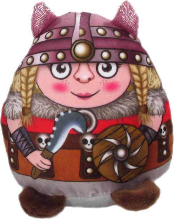 PLYŠ Wiking postavička 13cm třpytivé rohy 4 druhy *PLYŠOVÉ HRAČKY* - obrázek 3