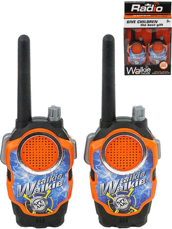 Vysílačky Walkie Talkie dětské set 1 pár na baterie - obrázek 1
