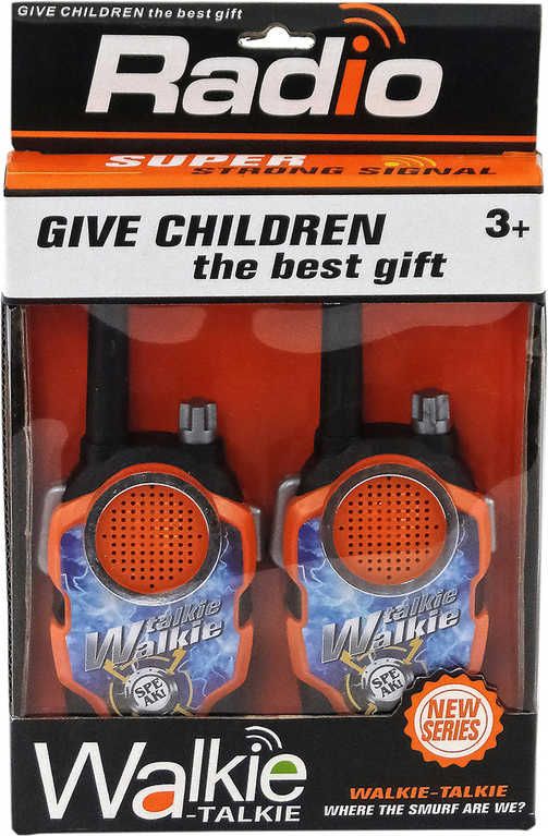 Vysílačky Walkie Talkie dětské set 1 pár na baterie - obrázek 2
