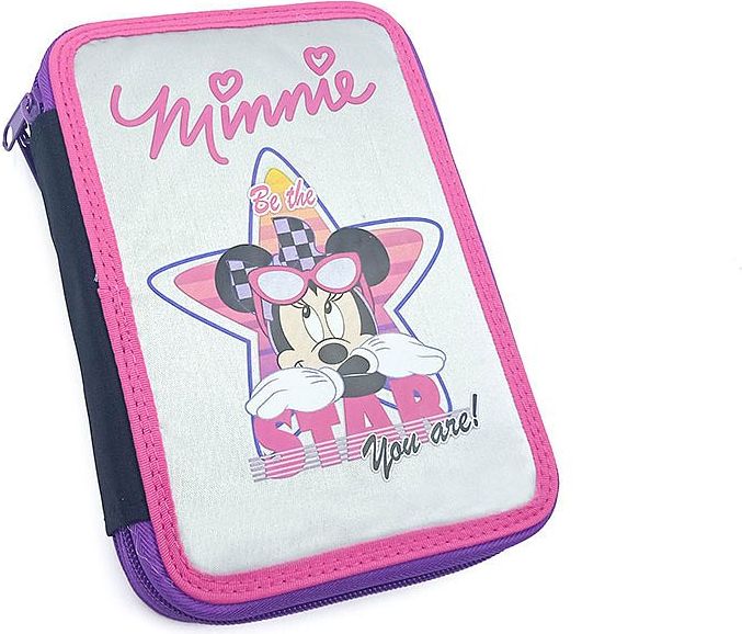 Dvoupatrový školní penál Minnie Star - vybavený - obrázek 1