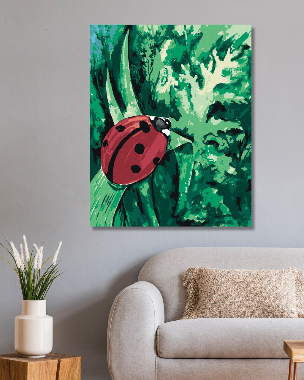 zuty Malování podle čísel - BERUŠKA NA TRÁVĚ - Rozměr: 40x50 cm, Rámování: Varianta: bez rámu a bez vypnutí plátna - obrázek 7