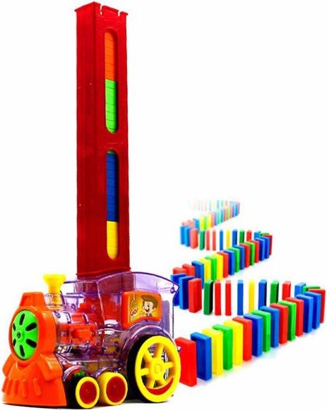 Stavěcí domino vláček - obrázek 1