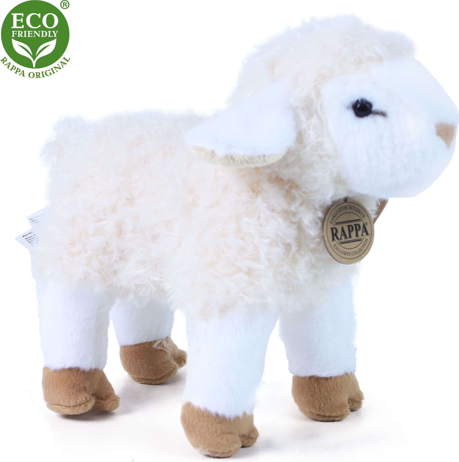 RAPPA Plyšová ovce 23 cm ECO-FRIENDLY - obrázek 2