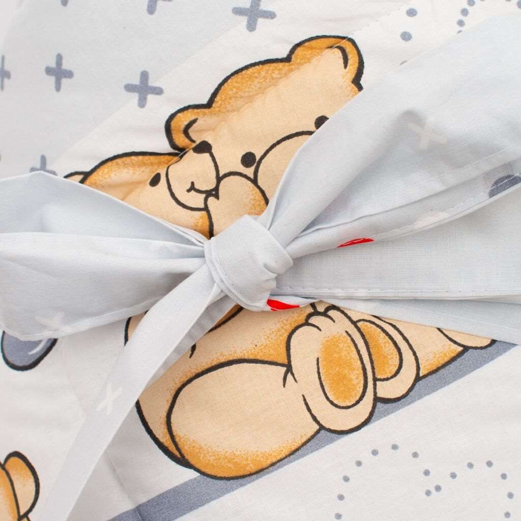 Zavinovačka s kokosovou výztuží a mašlí New Baby Varianta: Ježek - šedá - obrázek 39