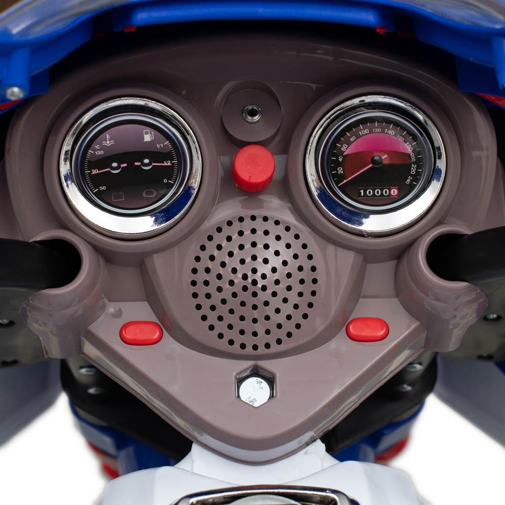 Dětská elektrická motorka Baby Mix RACER Varianta: bílá - obrázek 19