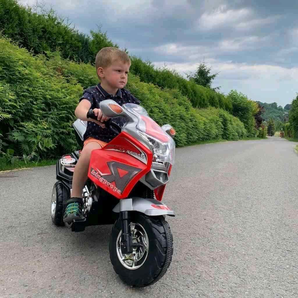 Dětská elektrická motorka Baby Mix RACER Varianta: bílá - obrázek 21