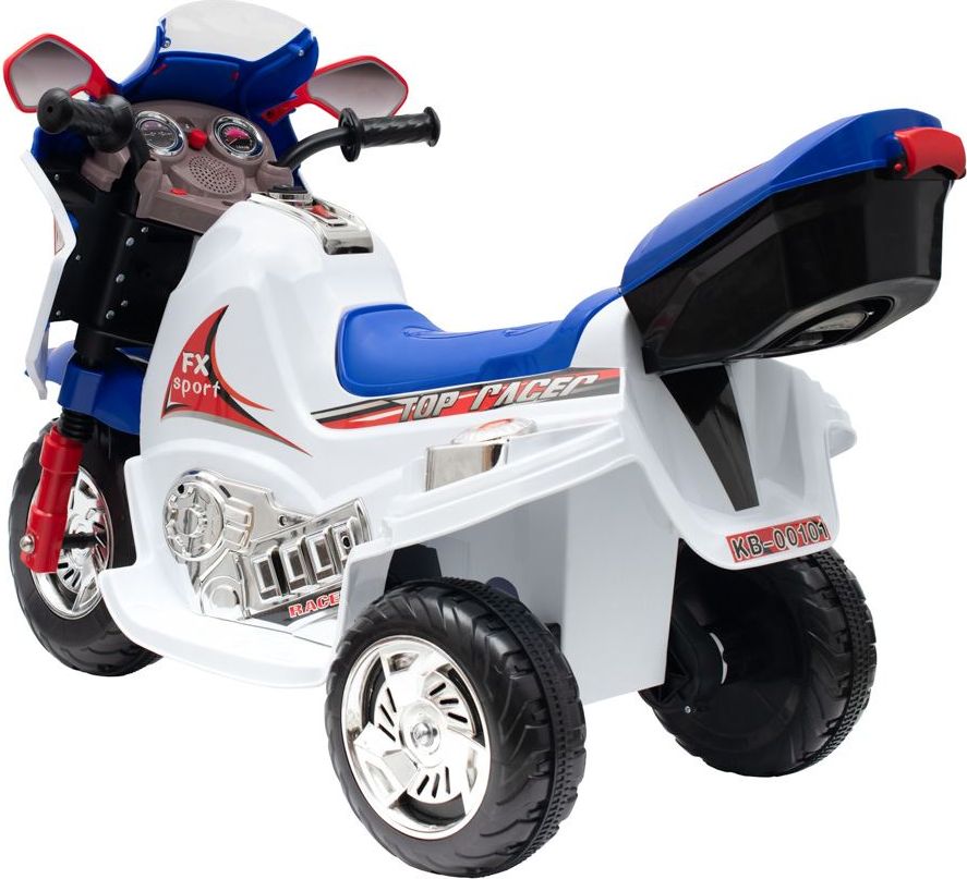 Dětská elektrická motorka Baby Mix RACER Varianta: bílá - obrázek 27