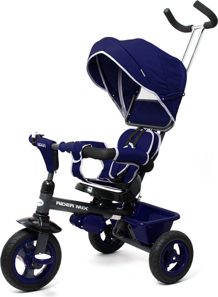 Dětská tříkolka Baby Mix 5v1 RIDER 360° (poškozený obal) - modrá - obrázek 1
