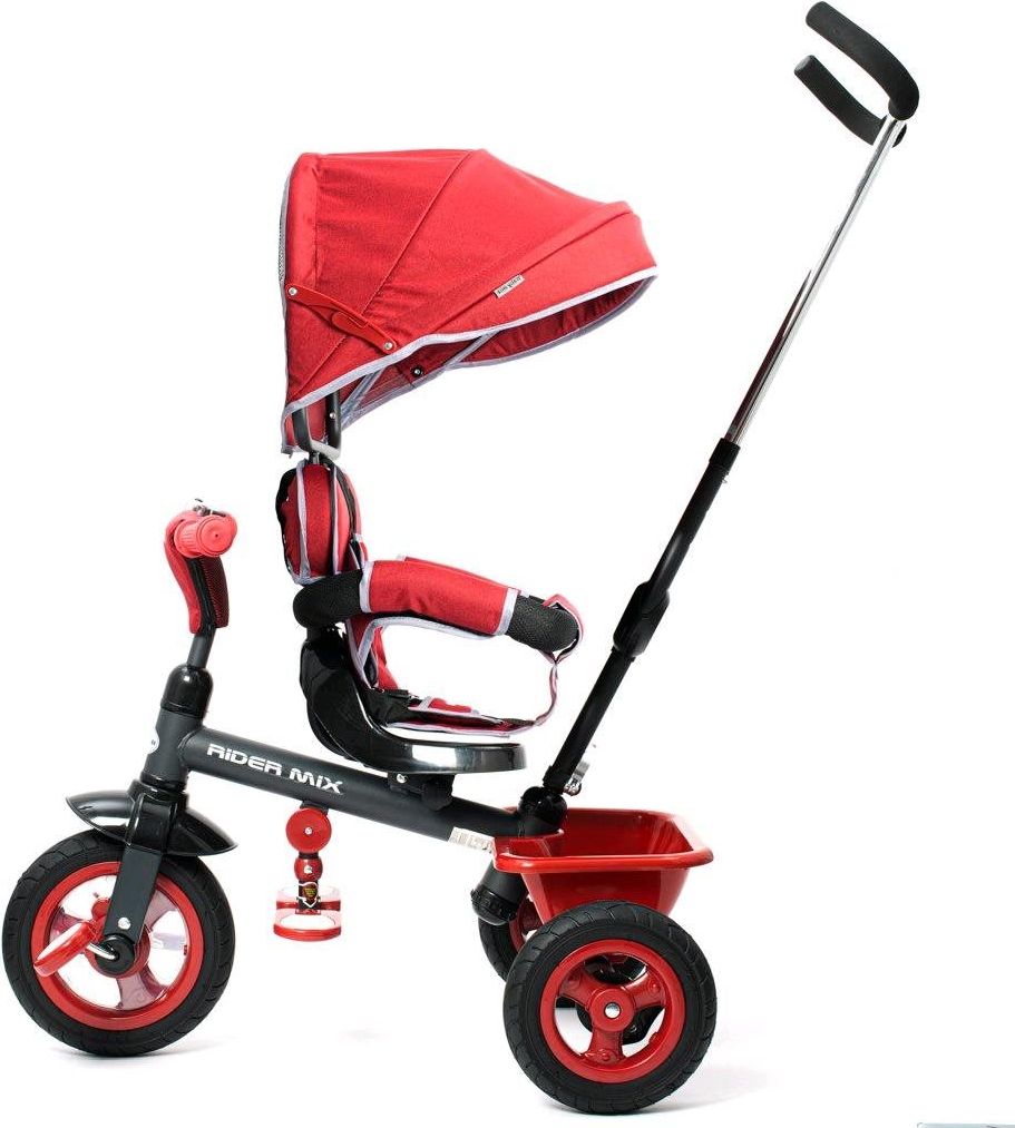 Dětská tříkolka Baby Mix 5v1 RIDER 360° (poškozený obal) - modrá - obrázek 10