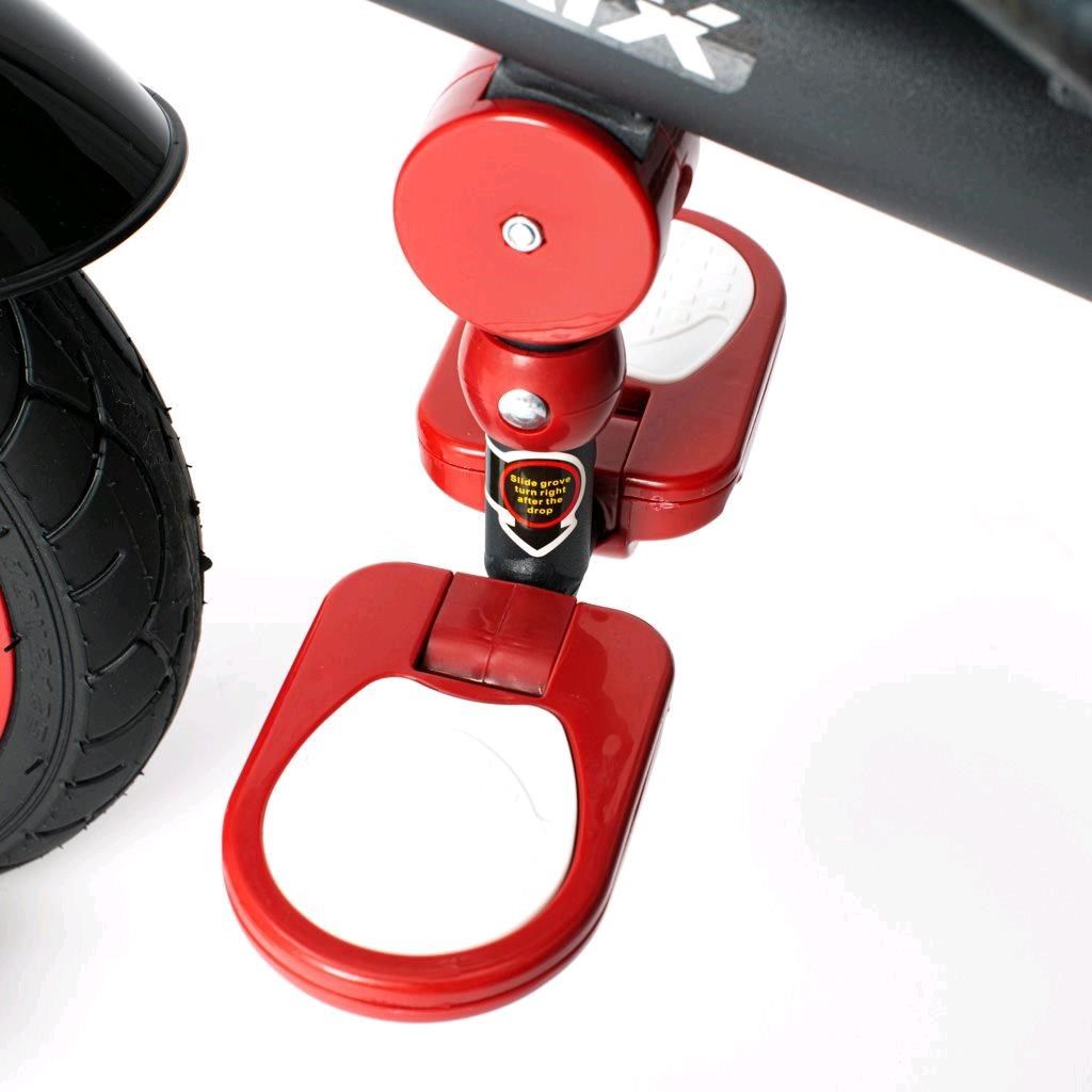 Dětská tříkolka Baby Mix 5v1 RIDER 360° (poškozený obal) - modrá - obrázek 20