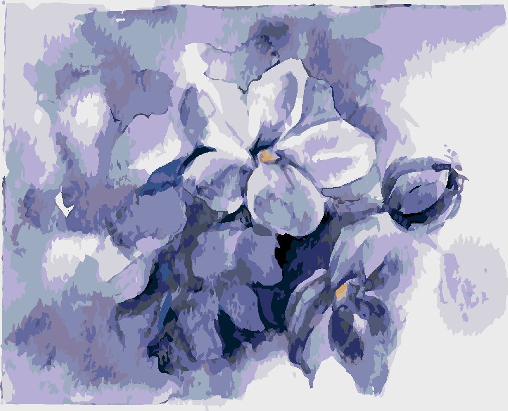 zuty Malování podle čísel - JARNÍ NÁDECH ŠEŘÍKŮ - Rozměr: 40x50 cm, Rámování: Varianta: bez rámu a bez vypnutí plátna - obrázek 7