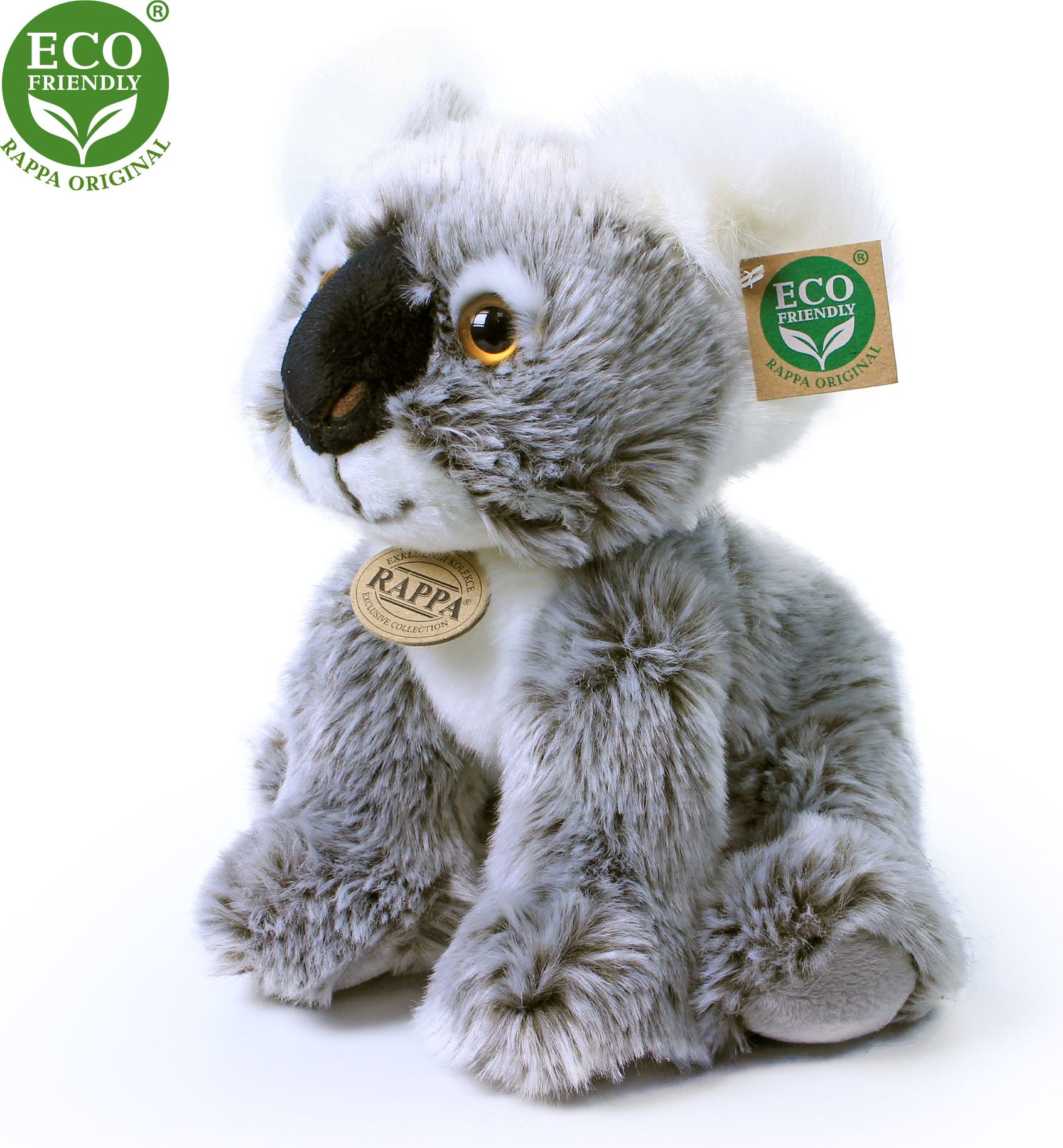 RAPPA Plyšová koala sedící 26 cm ECO-FRIENDLY - obrázek 2