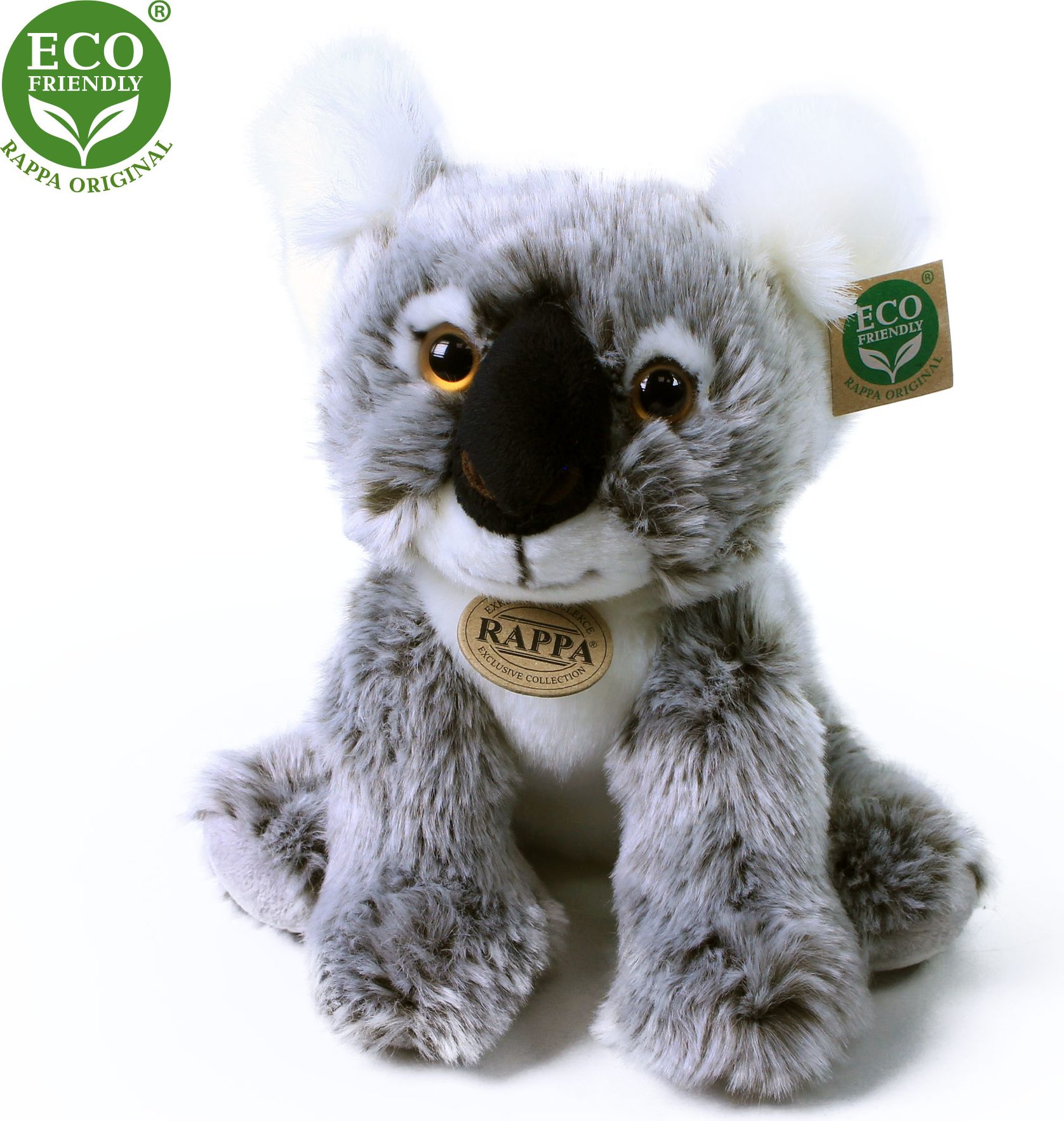 RAPPA Plyšová koala sedící 26 cm ECO-FRIENDLY - obrázek 3