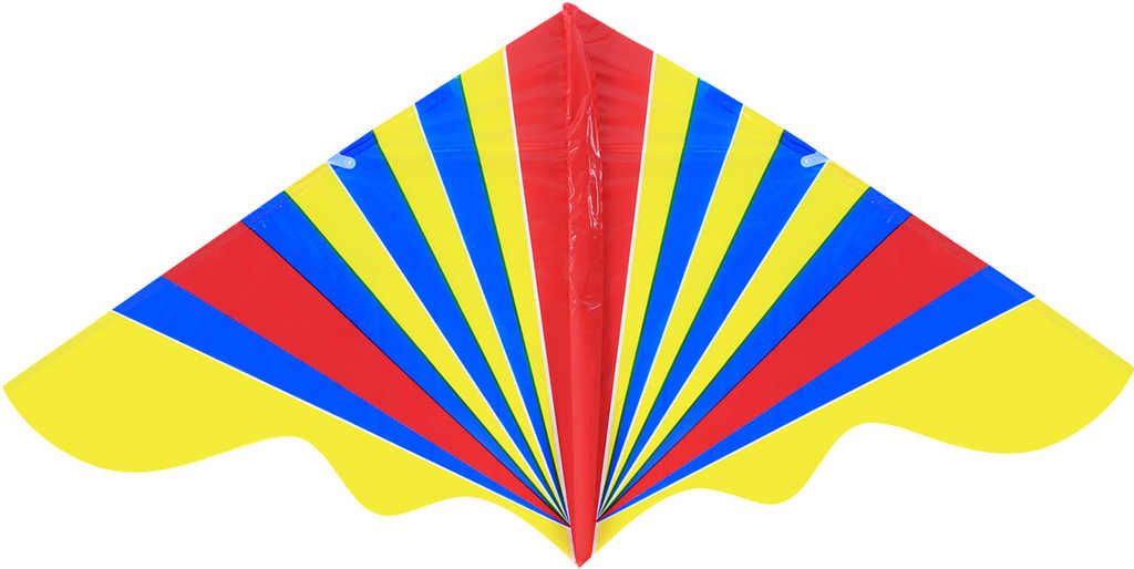 Drak létající nylonový 128x6cm s potiskem 2 druhy v sáčku - obrázek 6