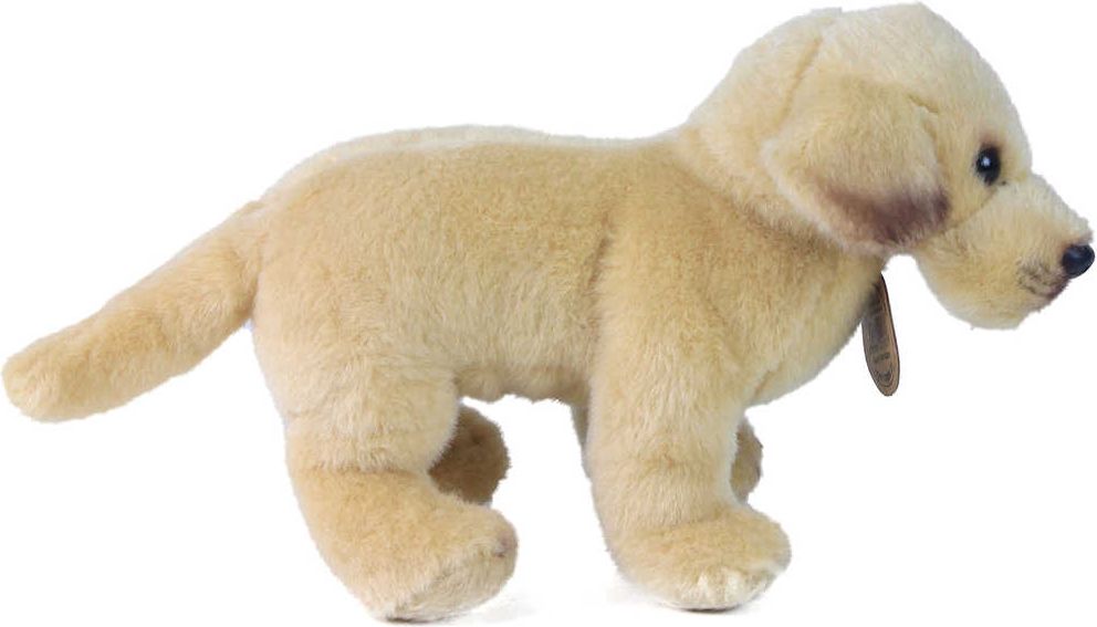 PLYŠ Pes labrador světlý 20cm stojící Eco-Friendly *PLYŠOVÉ HRAČKY* - obrázek 2