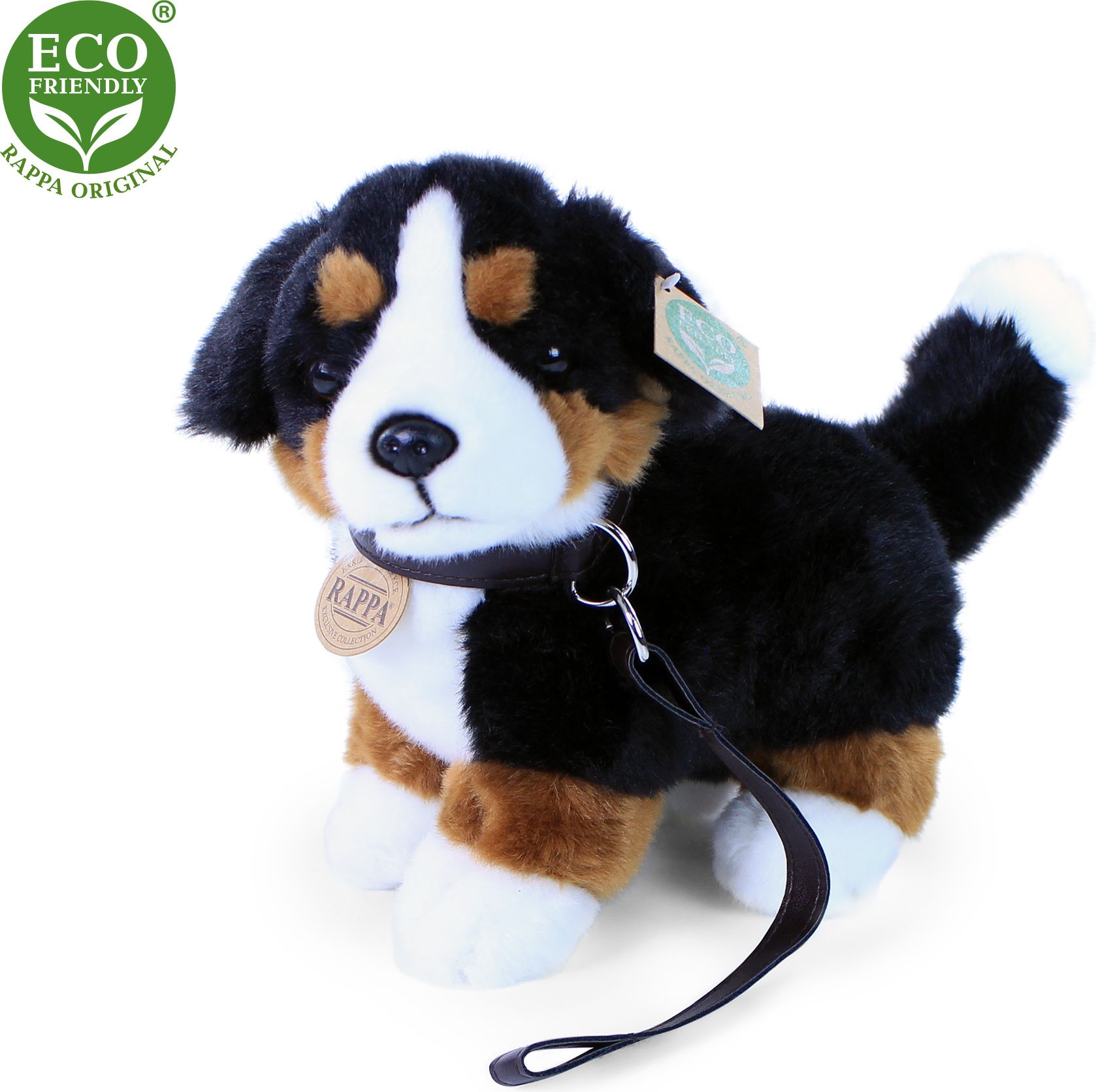 RAPPA Plyšový pes salašnický stojící 22 cm ECO-FRIENDLY - obrázek 4