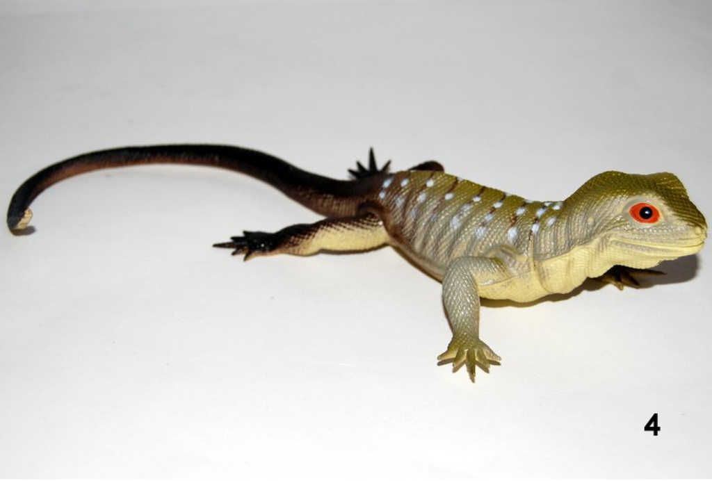 Zvířata ještěrky 32cm plastové figurky zvířátka pískací 6 druhů - obrázek 2