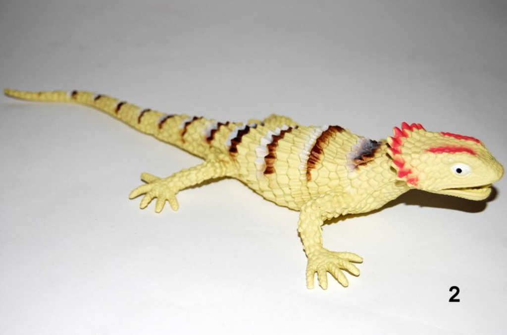 Zvířata ještěrky 32cm plastové figurky zvířátka pískací 6 druhů - obrázek 7