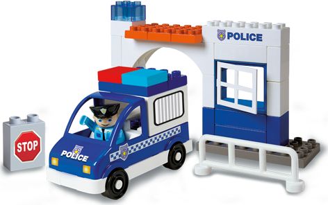 Androni Unico Policejní stanice 42 dílků - obrázek 2