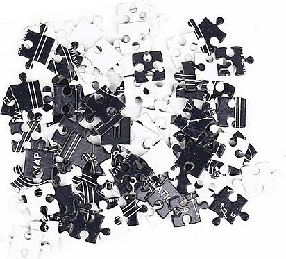 Svítící puzzle ve tmě - konstelace - obrázek 1