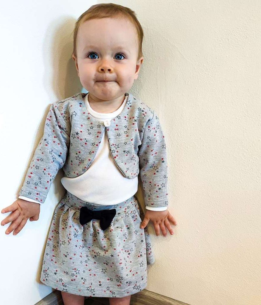3-dílná holčičí souprava New Baby Emma Varianta: šedá/62 (3-6m) - obrázek 18