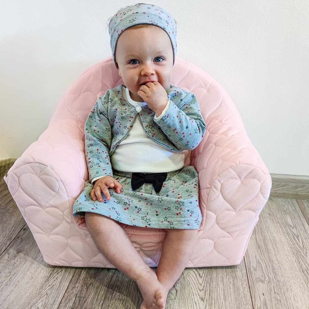 3-dílná holčičí souprava New Baby Emma Varianta: šedá/62 (3-6m) - obrázek 35