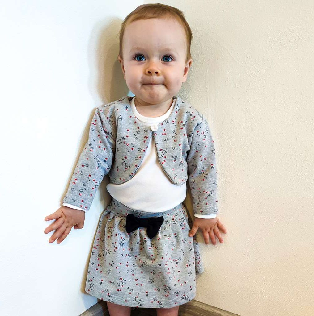 3-dílná holčičí souprava New Baby Emma Varianta: šedá/62 (3-6m) - obrázek 44