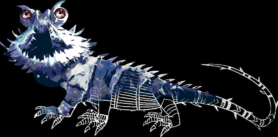 zuty Malování podle čísel - KRESLENÁ CHUPACABRA (FANTASTICKÁ ZVÍŘATA) - Rozměr: 40x50 cm, Rámování: Varianta: vypnuté plátno na rám - obrázek 10