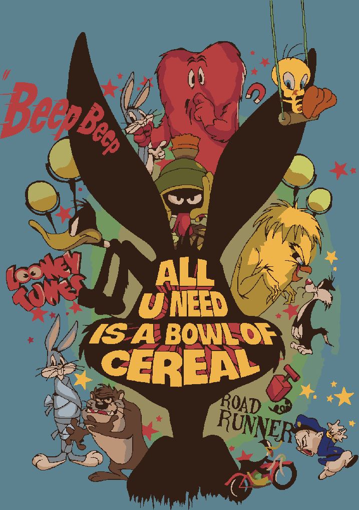 zuty Malování podle čísel - LOONEY TUNES RETRO PLAKÁT - Rozměr: 40x50 cm, Rámování: Varianta: bez rámu a bez vypnutí plátna - obrázek 7