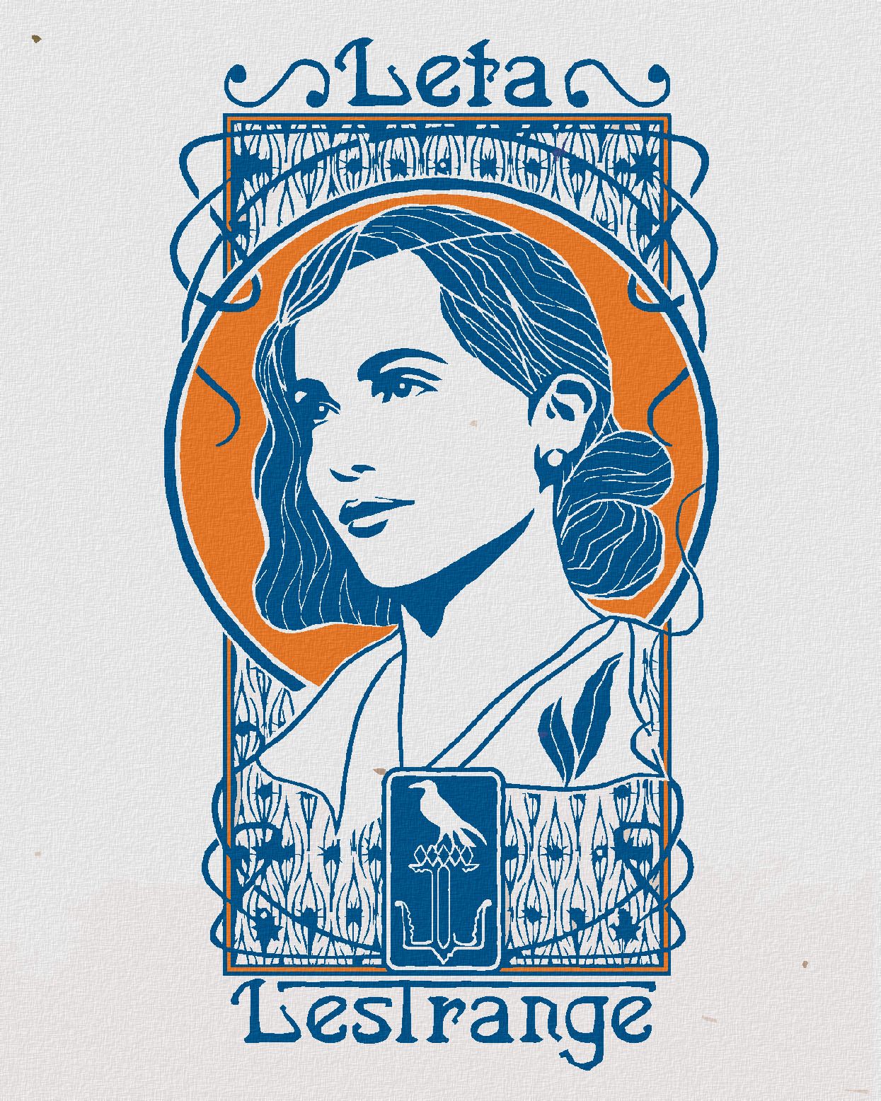 zuty Malování podle čísel - SECECNÍ LETA LESTRANGE (FANTASTICKÁ ZVÍŘATA) - Rozměr: 40x50 cm, Rámování: Varianta: bez rámu a bez vypnutí plátna - obrázek 1