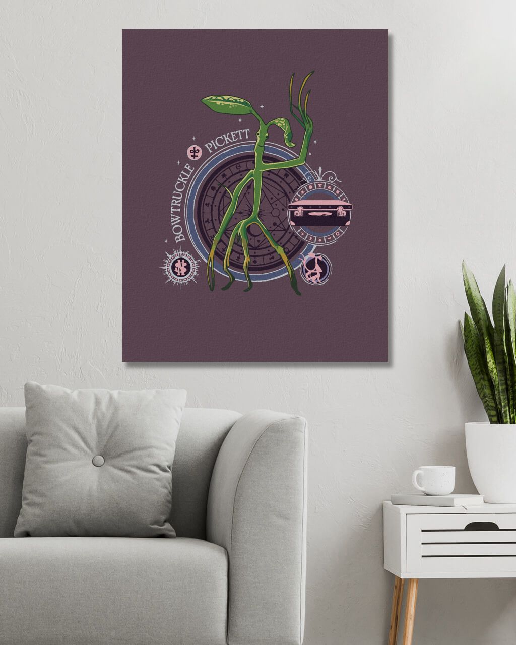 zuty Malování podle čísel - KŮROLEZ VĚTVÍK (FANTASTICKÁ ZVÍŘATA) - Rozměr: 40x50 cm, Rámování: Varianta: bez rámu a bez vypnutí plátna - obrázek 9