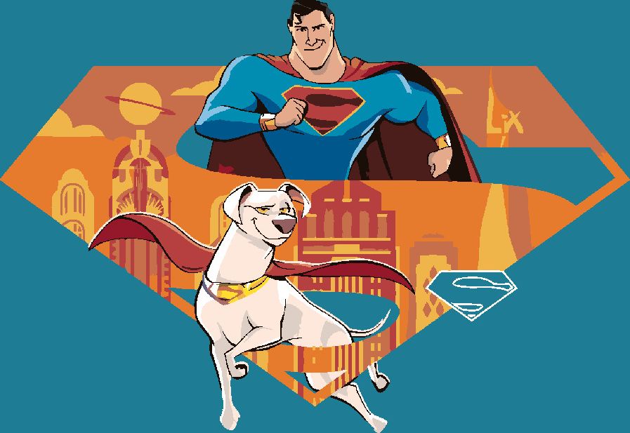 zuty Malování podle čísel - SUPERMANŮV NEJLEPŠÍ PŘÍTEL (DC LIGA SUPERMAZLÍČKŮ) - Rozměr: 40x50 cm, Rámování: Varianta: bez rámu a bez vypnutí plátna - obrázek 3