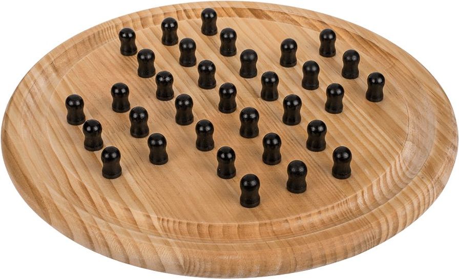 Popron.cz Dřevěná stolní hra, Solitaire, D: cca 28,5 - obrázek 5