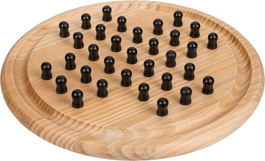 Popron.cz Dřevěná stolní hra, Solitaire, D: cca 28,5 - obrázek 6