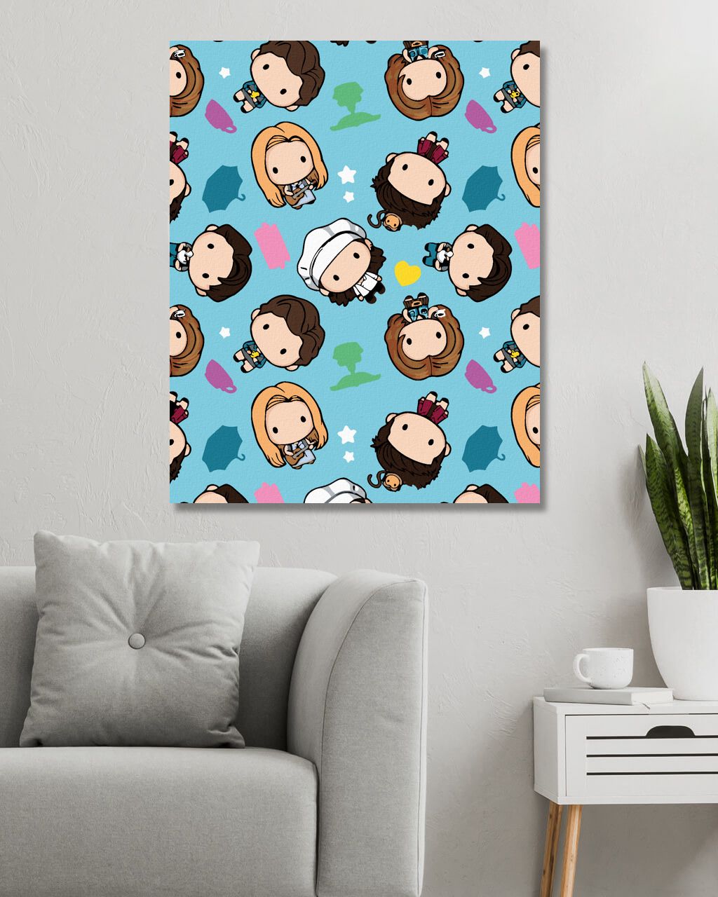 zuty Malování podle čísel - POHÁDKOVÍ PŘÁTELÉ - Rozměr: 40x50 cm, Rámování: Varianta: vypnuté plátno na rám - obrázek 2