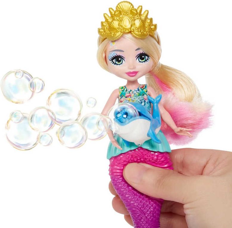 MATTEL Enchantimals Mořské království Bublinková mořská panna bublifukovač - obrázek 5