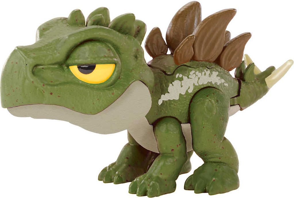 MATTEL JURASSIC WORLD Křídový kemp malý dinosaurus Snap Squad - obrázek 2
