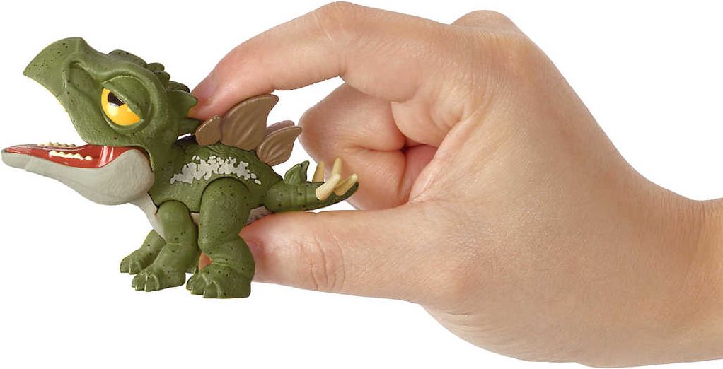 MATTEL JURASSIC WORLD Křídový kemp malý dinosaurus Snap Squad - obrázek 5