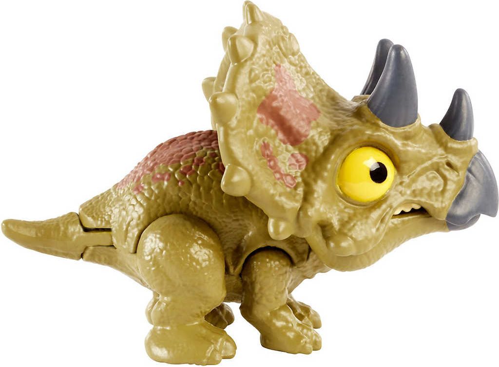 MATTEL JURASSIC WORLD Křídový kemp malý dinosaurus Snap Squad - obrázek 7