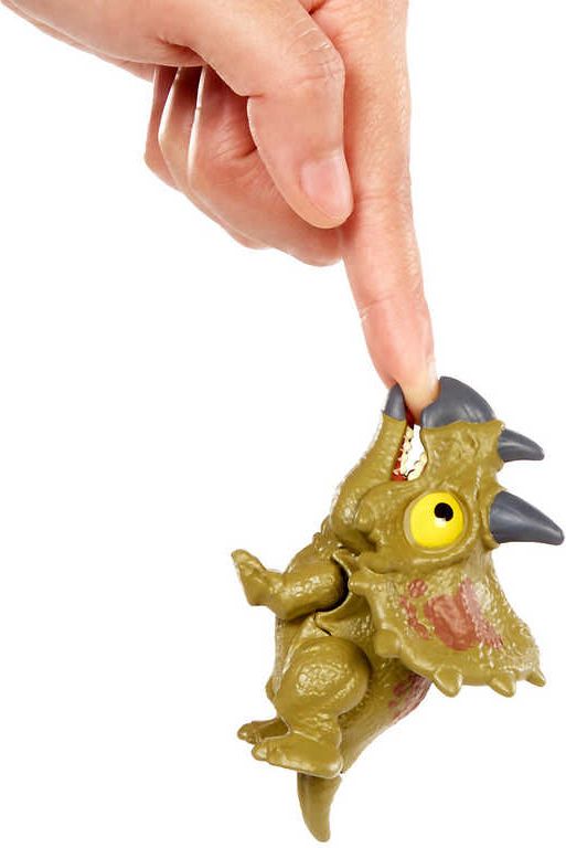 MATTEL JURASSIC WORLD Křídový kemp malý dinosaurus Snap Squad - obrázek 8