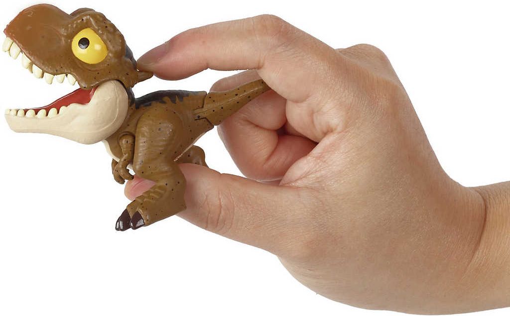 MATTEL JURASSIC WORLD Křídový kemp malý dinosaurus Snap Squad - obrázek 10