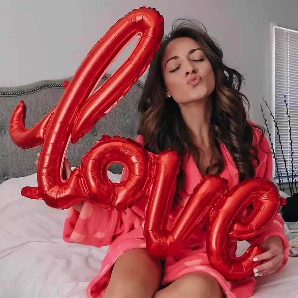 Mega balónek - Love - obrázek 6